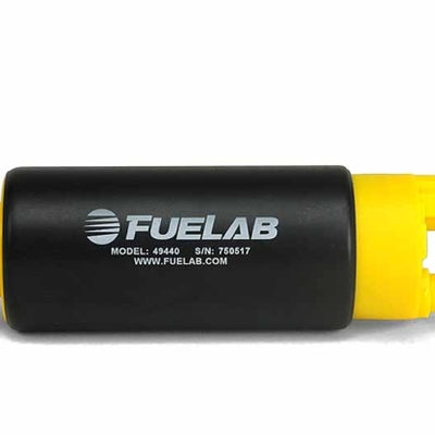 Fuelab 494 High Output In-Tank Electric Fuel Pump - 340 LPH Center Out