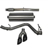 Corsa 14-17 Chevy Silverado 5.3L V8 CC / SB 3in Single Side Exit Touring Cat-Back Exhaust Black Tips