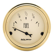 AutoMeter Gauge Fuel Level 2-1/16in. 0 Ohm(e) to 30 Ohm(f) Elec Golden Oldies