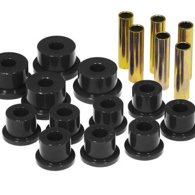 Prothane Suzuki Samurai Spring & Shackle Bushings (Aftermarket Shackles) - Black