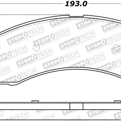 StopTech Street Brake Pads