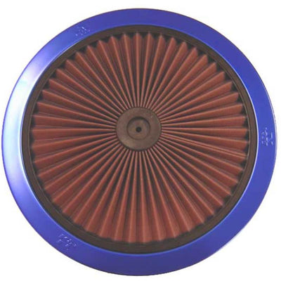 K&N X-Stream Top Filter X-Stream 14in OD - Blue