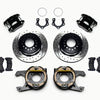 Wilwood D154 P/S Park Brake Kit Drilled Mopar/Dana 2.50in Off w/Snap Ring Brng