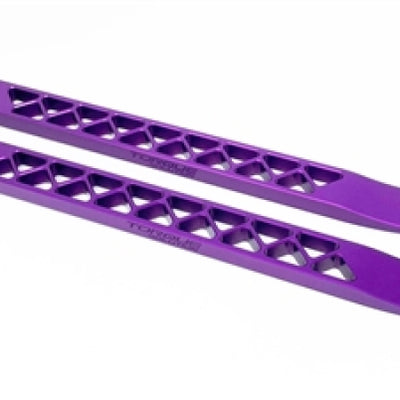Torque Solution Billet Strut Cross Braces (Purple) Toyota GR Supra MKV A90 / A91