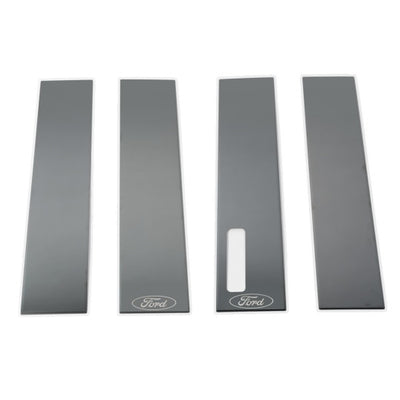 Putco 17-20 Ford SuperDuty - Crew Cab / SuperCab w/ Keypad Black Platinum Pillar Posts Classic