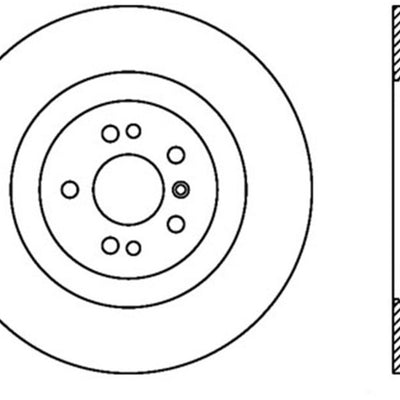 StopTech Drilled Sport Brake Rotor