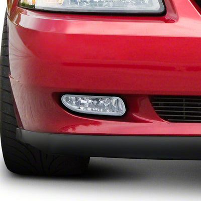 Raxiom 99-04 Ford Mustang Excluding Cobra Axial Series Fog Lights- Chrome