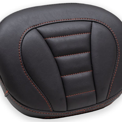 Mustang 08-21 Harley Rd King, 08-23 Street Glide Trike Sissy Bar Pad Deluxe(12 inch x 9 inch)- Black