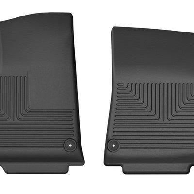 Husky Liners 2022 Rivian R1T WeatherBeater Front & 2nd Seat Floor Liner - Blk