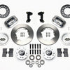 Wilwood Forged Dynalite Front Kit 11.00in Polished 74-80 Pinto/Mustang II Disc Spindle only