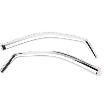 Putco 99-16 Ford SuperDuty Crew Cab/Ext Cab (Front Only) Element Chrome Window Visors