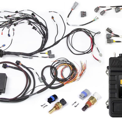 Haltech Elite 2500 Terminated Engine Harness ECU Kit w/Late Ignition
