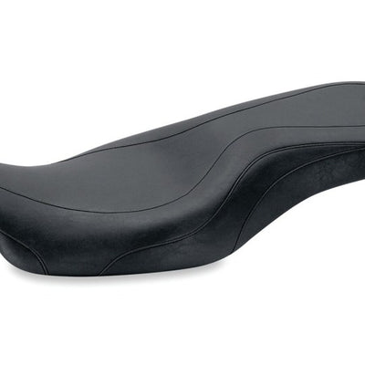 Mustang 08-21 Harley Electra Glide Std,Rd Glide,Rd King,Street Glide DayTripper 1PC Seat - Black