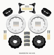 Wilwood Dynapro Radial Front Drag Kit 12.88 Vented 15-23 Mustang