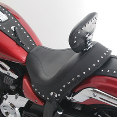 Mustang 11-17 Yamaha Stryker Cruise Tank Bib w/Studs - Black