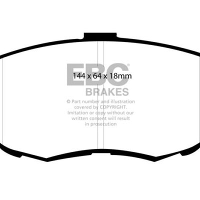 EBC 93-94 Lexus LS400 4.0 Greenstuff Front Brake Pads