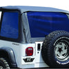 Rampage 1992-1995 Jeep Wrangler(YJ) Frameless Soft Top Kit - Black Diamond