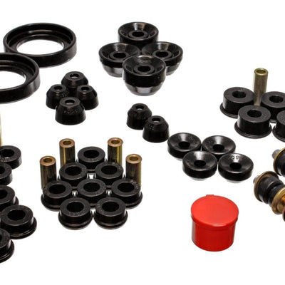 Energy Suspension 94-97 Honda Accord/Odyssey Black Hyper-Flex Master Bushing Set