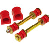 Prothane 89-95 Toyota Truck 4wd Front Sway Bar Bushings - 24mm - Red