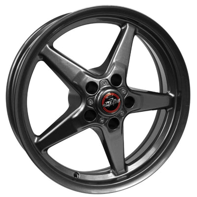 Race Star 92 Drag Star 17x10.50 5x4.50bc 7.63bs Direct Drill Metallic Gray Wheel