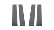 Putco 2020 Chevy Silv HD 2500/3500 - Chevrolet Bow Tie Etching (6pcs) Black Platinum Pillar Posts