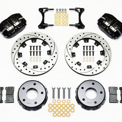 Wilwood Dynapro Radial Front Drag Kit 11.75in Vented Drilled 98-02 Camaro/Firebird