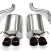 Corsa 2005-2007 Chevrolet Corvette C6 6.0L V8 Black Sport Axle-Back Exhaust