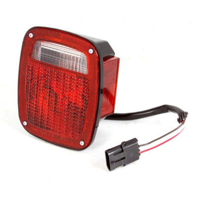 Omix Tail Light Black Housing RH 87-90 Jeep Wrangler