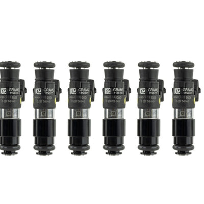 Grams Performance Nissan R32/R34/RB26DETT (Top Feed Only 11mm) 1150cc Fuel Injectors (Set of 6)
