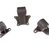 Innovative 90-93 Honda Accord Conversion (F-Series/RH Mount) Black Aluminum Mount 85A Bushing