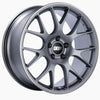 BBS CH-R 18x8.5 5x112 ET47 Satin Titanium Polished Rim Protector Wheel -82mm PFS/Clip Required