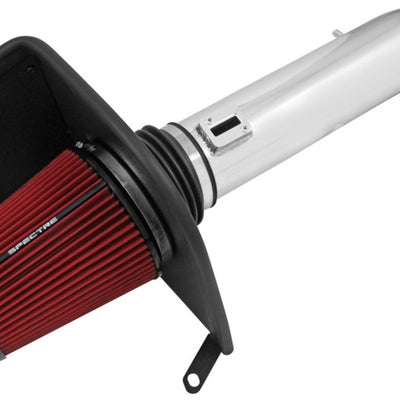 Spectre 16-17 GM 2500HD/3500HD V8-6.0L F/I Air Intake Kit - Polished w/Red Filter