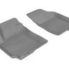 3D MAXpider 2007-2010 Hyundai Elantra Kagu 1st Row Floormat - Gray