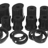 Prothane 99-04 Ford Mustang Rear Lower Oval Control Arm Bushings - Black