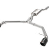 afe MACH Force-Xp 13-16 Audi Allroad L4 SS Axle-Back Exhaust w/ Carbon Tips