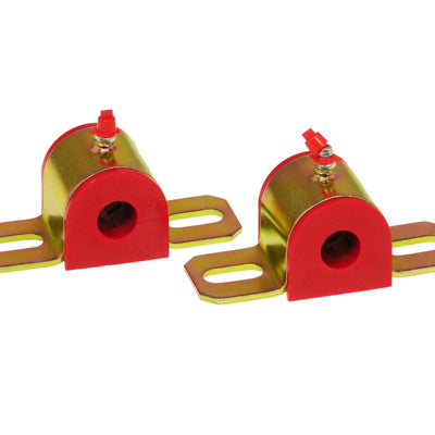 Prothane Universal Greasable Sway Bar Bushings - 11/16in - Type B Bracket - Red