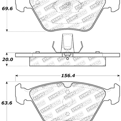 StopTech Performance Brake Pads