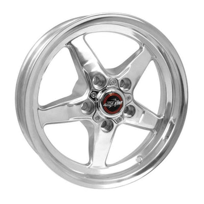 Race Star 92 Drag Star 15x3.75 5x4.50bc 1.25bs Direct Drill Polished Wheel