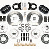 Wilwood Dynapro Dust-Boot Front Kit 11.00in 1965-1969 Mustang Disc & Drum Spindle