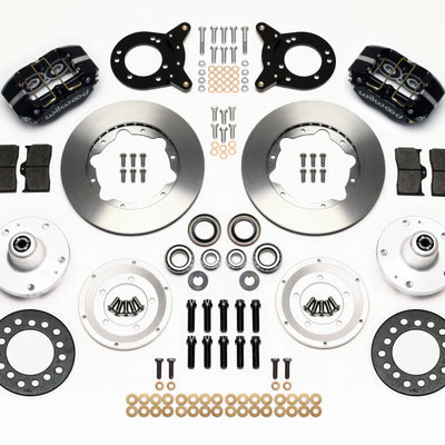Wilwood Dynapro Dust-Boot Front Kit 11.00in 1965-1969 Mustang Disc & Drum Spindle