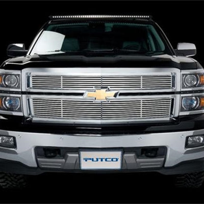 Putco 14-15 Chevy Silv LD LTZ / High Country Models Only - Direct Replacement Insert Liquid Grilles