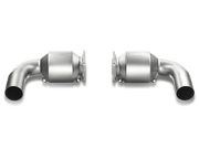 Akrapovic 10-13 Porsche 911 Turbo/Turbo S (997) Link Pipe Set w/ Cat (Titanium)