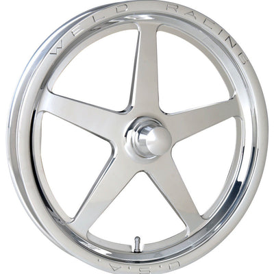 Weld Alumastar 1-Piece 17x3.5 / Strange Spindle BP / 1.75in. BS Polished Wheel - Non-Beadlock