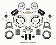 Wilwood Forged Dynalite-M Front Kit 10.75in Drilled 1950-1955 MG-TD/TF