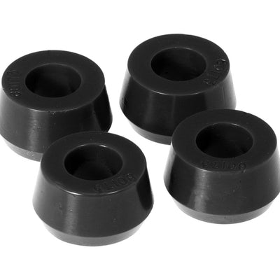Prothane Universal Shock Bushings - Large Hourglass - 11/16 ID - Black