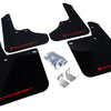 Rally Armor 93-01 Subaru Impreza RS Black UR Mud Flap w/ Red Logo