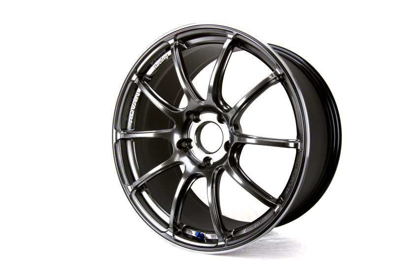 Advan RZII 18x10.0 +25 5x114.3 Racing Hyper Black Wheel