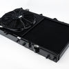 CSF 92-00 Honda Civic w/K-Swap V3 Radiator - Black Finish