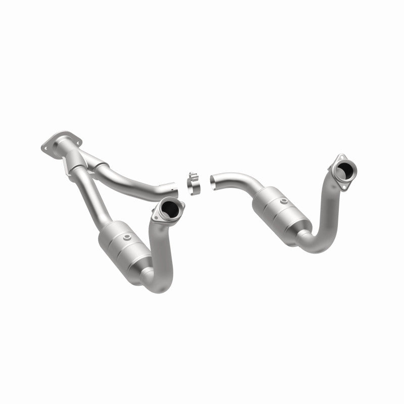 MagnaFlow DF Cat Conv 08-10 Ford F-250/F-250 SD/F-350/F-350 SD 5.4L/6.8L/F-450 SD 6.8L Y-Pipe Assy