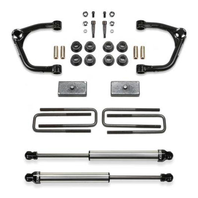 Fabtech 19-21 GM C/K1500 P/U Diesel 3in Uniball UCA Sys w/Dl 2.5 & 2.25